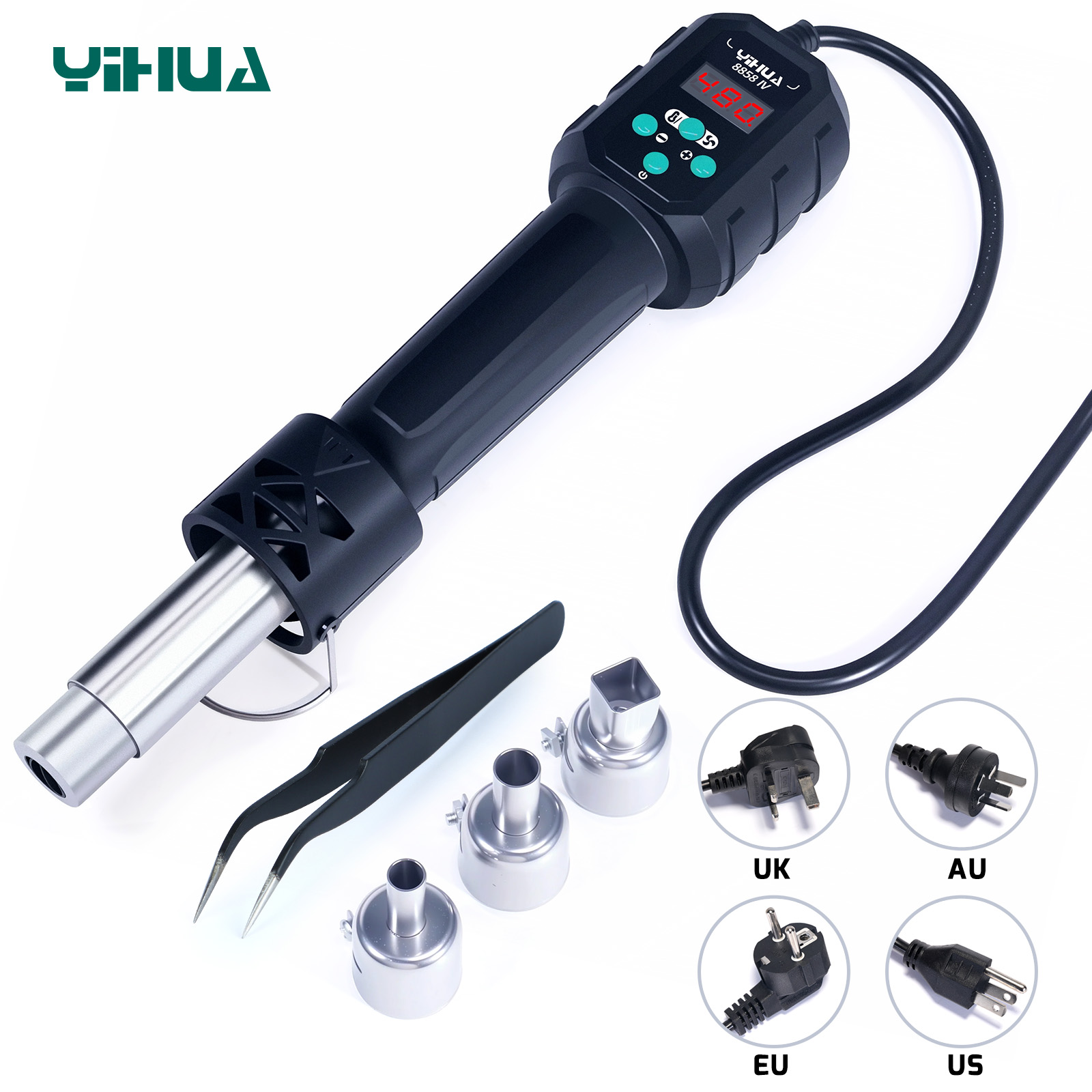 Hot Air Station 858 - YIHUA Hot Air Gun Temperature Adjustable