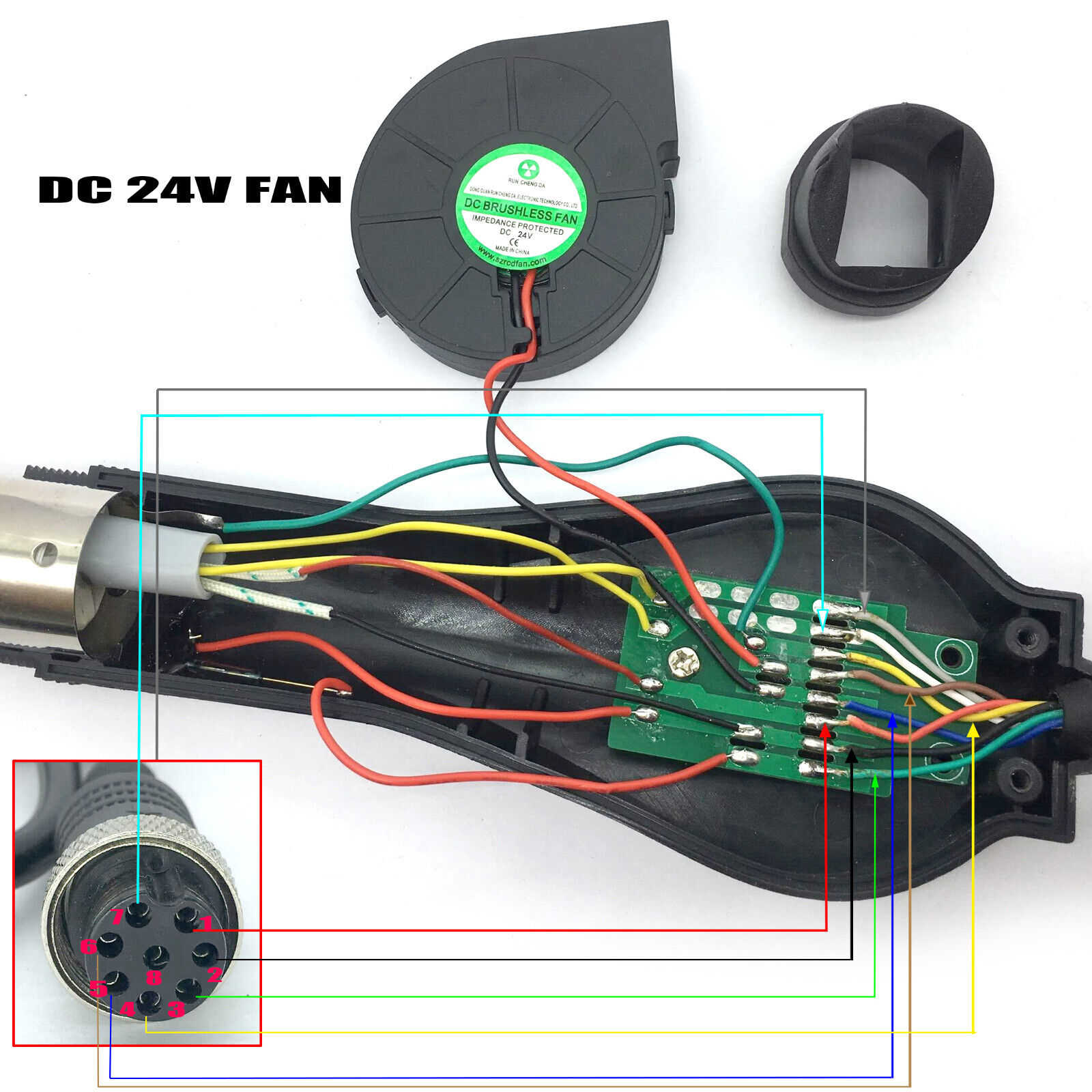 AC 110V Heat Gun Hot Air Desol - Hot Air Station 858 评论和价格