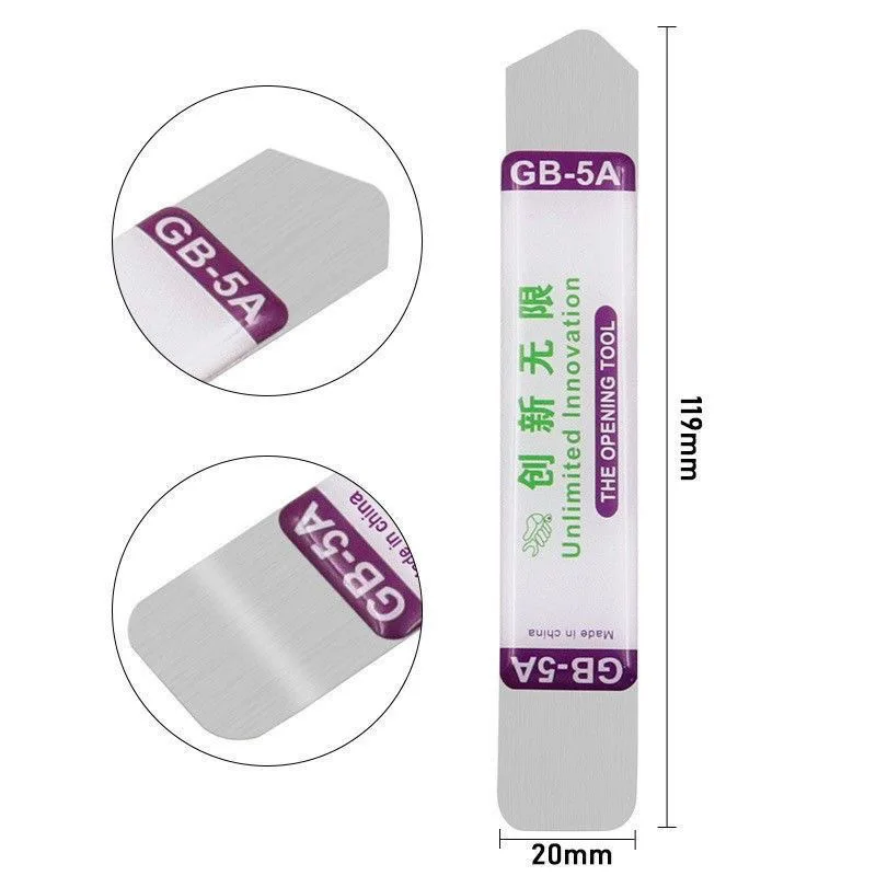 1-6Pcs Metal Flat Soft Blade C - Electronics Repair Kit 评论和价格