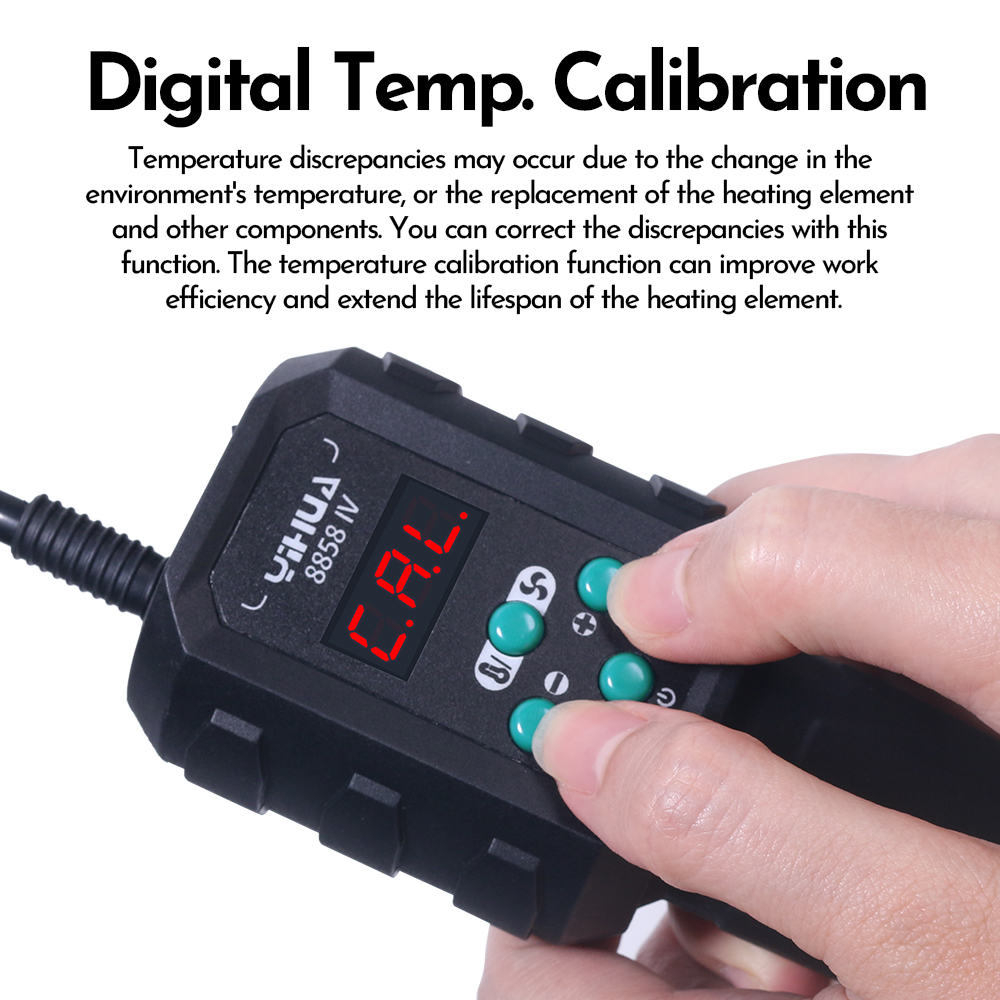 YIHUA Hot Air Gun Temperature  - Hot Air Station 858 评论和价格