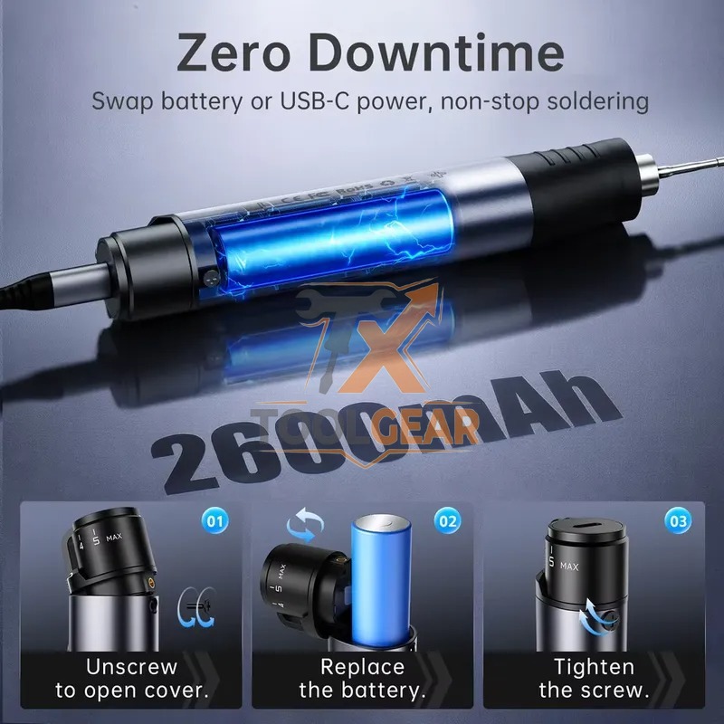 2026hotsale* HS-03 Cordless So - Electronics Repair Kit 评论和价格