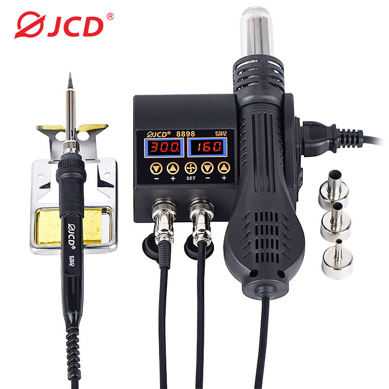 2 in 1 750W Hot Air Gun LCD Di - Hot Air Station 858 评论和价格