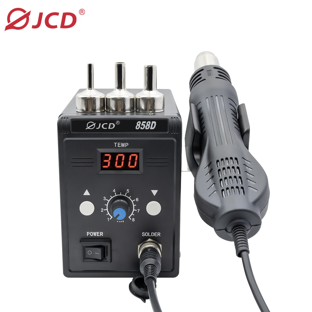 JCD Hot Air Gun 858D BGA Rewor - Hot Air Station 858 评论和价格