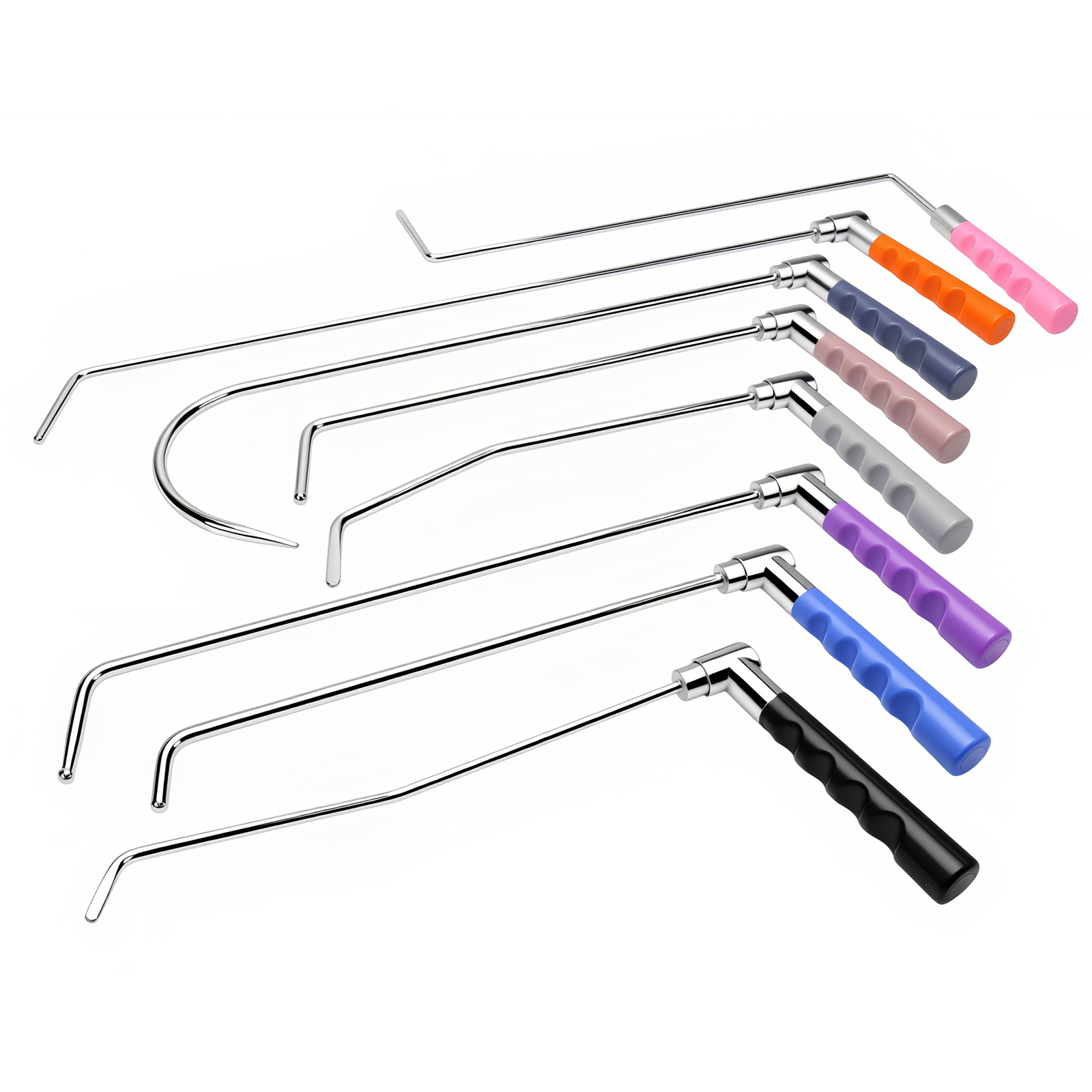 8PCS PDR Dent Repair Rod Set w - Electronics Repair Kit 评论和价格