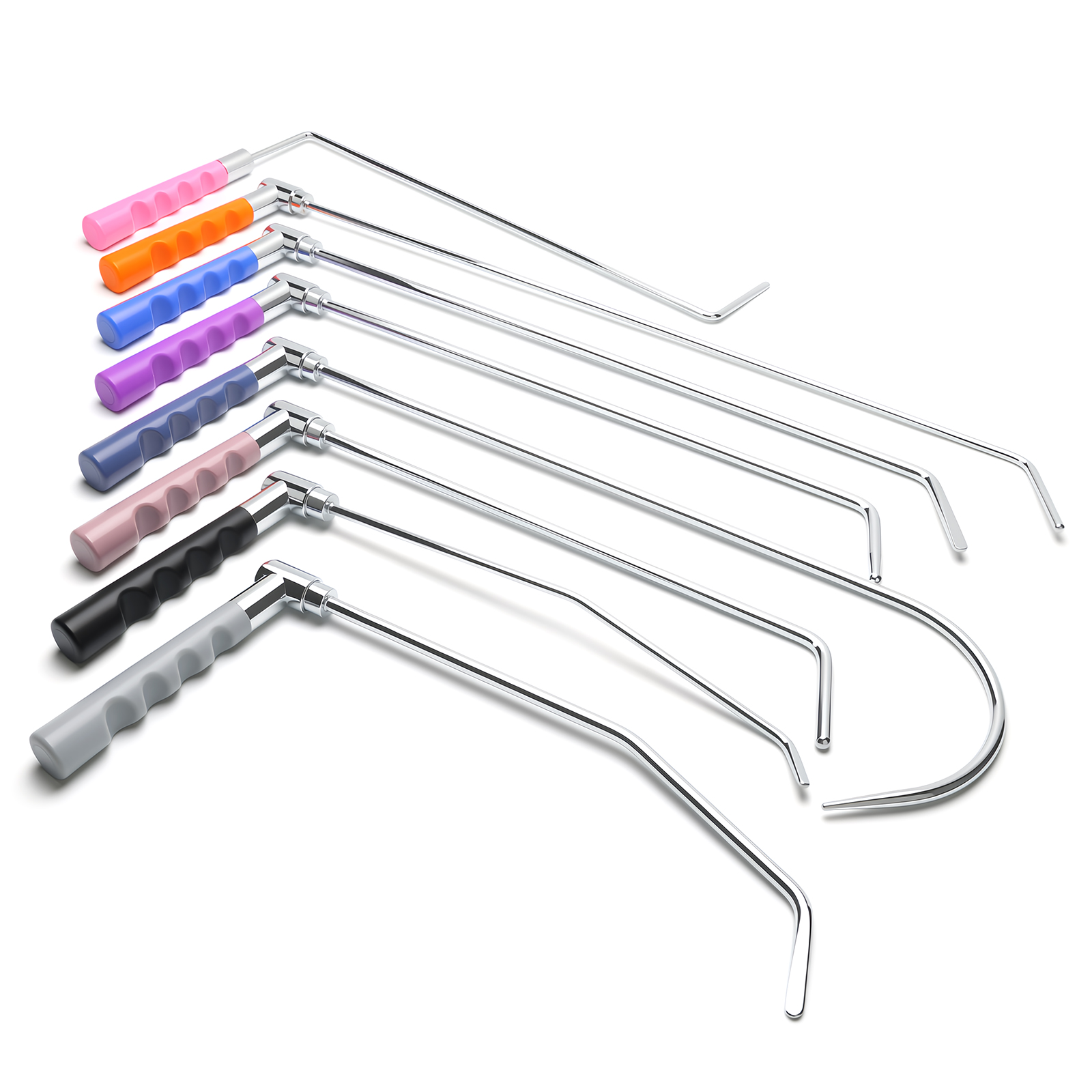8PCS PDR Dent Repair Rod Set w - Electronics Repair Kit 评论和价格