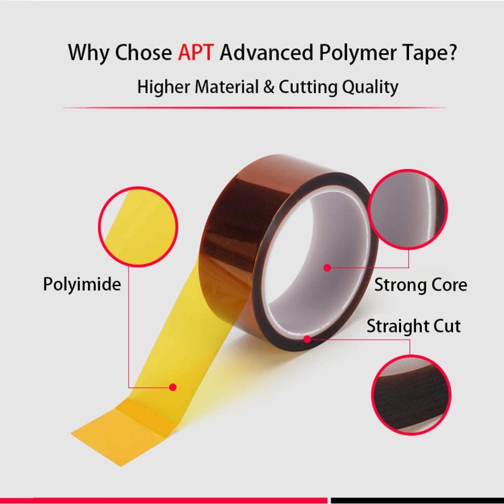 Kapton Tape 10/20/25mm Heat Re - Electronics Repair Parts 评论和价格